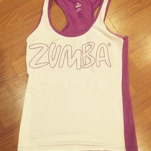Zumba Racerback tank size Large