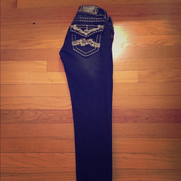 Dark skinny jeans