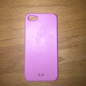 Light pink iPhone 5/5s case.
