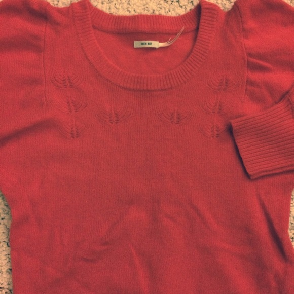 Urban outfitters orange red sweater