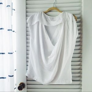 Michael Kors Modern Asymmetrical Top | SMALL