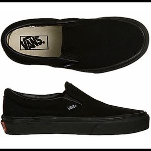 Vans classic slip on's