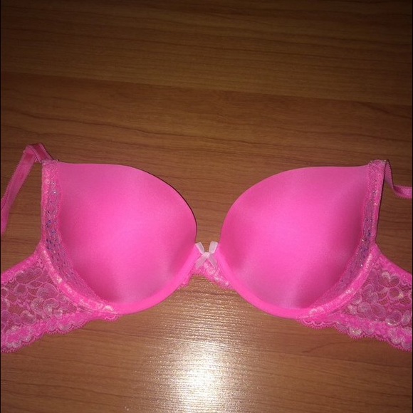 Pink Victoria's Secret dream angels pushup bra 34D