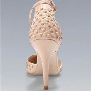 Add. Pics. Zara studded nude heel.