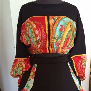 Hail Mary sweater top and matching short set