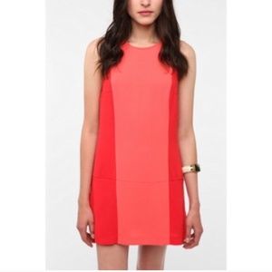 Urban Outfitters Color Block Shift Dress