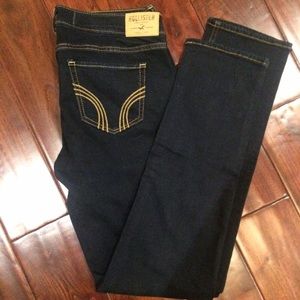 Hollister Dark Wash Skinny Jeans, S 9R
