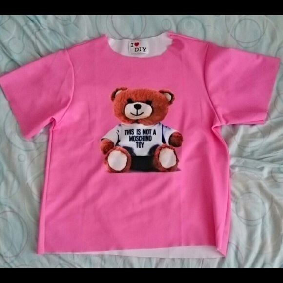 Trading**** Moschino cute bear tshirt