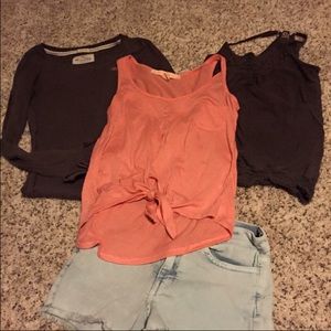 Lot of clothes size xs hollister/h&m