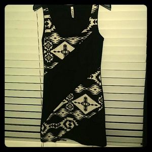 Tribal body con dress