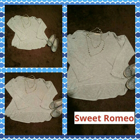 Grey high low top, used conditions. Know stains.
