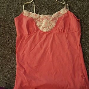 Pink camisole