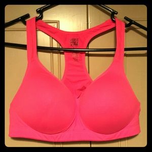 Victoria's secret yoga hot pink sports bra