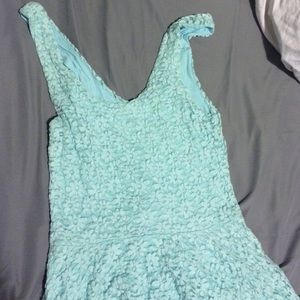 Urban Outfitters blue/teal peplum top