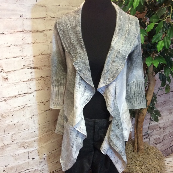 Madison Hill Sweaters - MADISON HILL OPEN CASCADING CARDIGAN