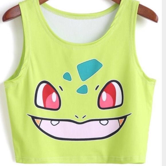 Bulbasaur crop top ✨✨