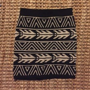 Tribal Sweater Skirt