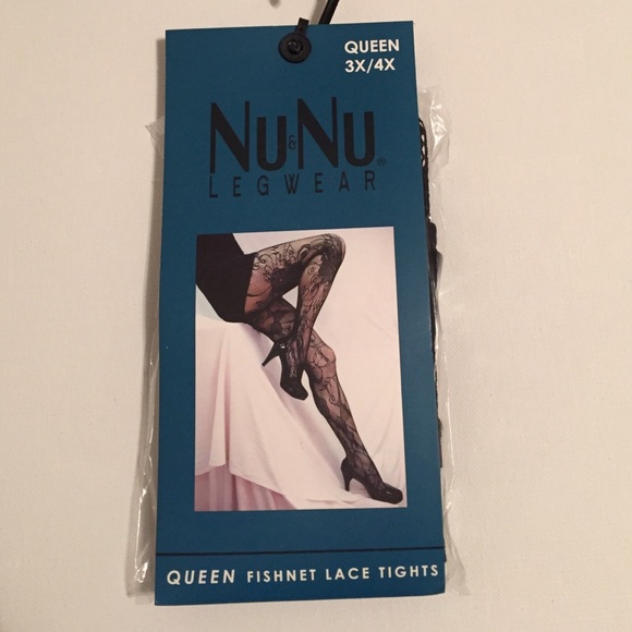 Queen size — 3X/4X fishnet tights