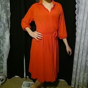 Vintage red dress