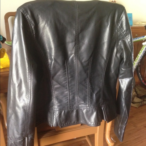New leather biker jacket - Picture 2 of 2
