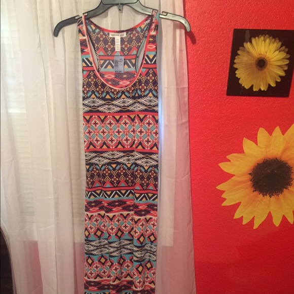 Large Maxi Tribal Dress