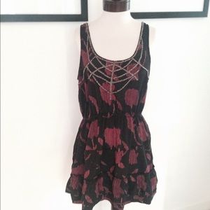 Mini dress with pockets