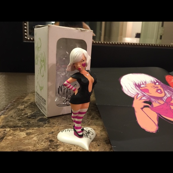 SOLD on Ⓜ️ Mac poster and doll