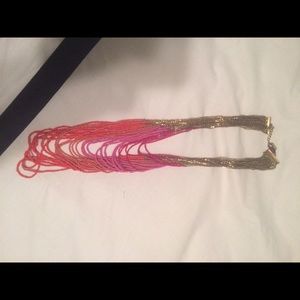 Long layered necklace