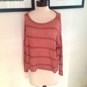 Long sleeve striped shirt