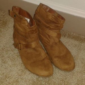Tan Booties (size 8.5)