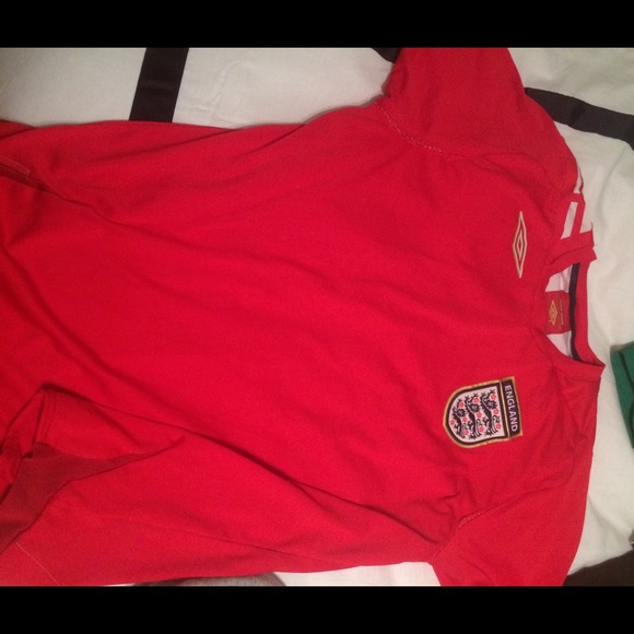 England soccer jersey