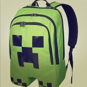Minecraft creeper backpack fast shipping