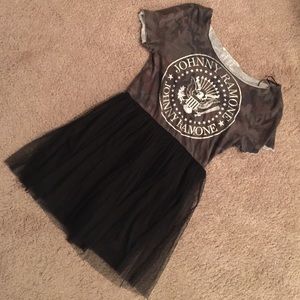 Johnny Ramone Tulle Skirt Dress