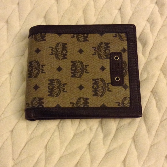Original vintage MCM brown wallet