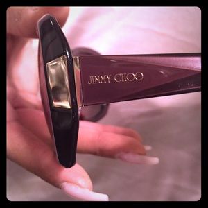 Jimmy choo sunnies plum