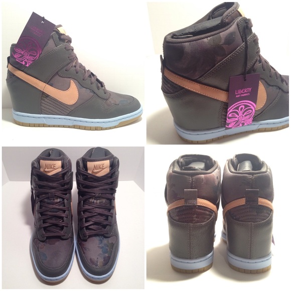 🆕Nike Dunk SkyHi "Liberty of London" by DeniseEva - Picture 2 of 4
