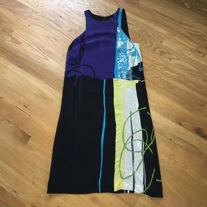 Silk & Sequin cocktail dress