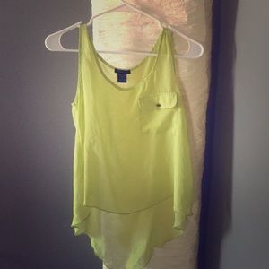 Green dressy top