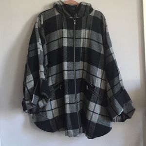 Topshop Oversized Cape Style Jacket