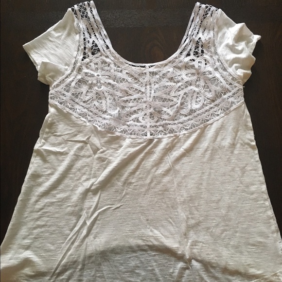 Express tee shirt high low