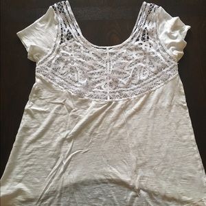 Express tee shirt high low