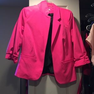 Hot pink blazer