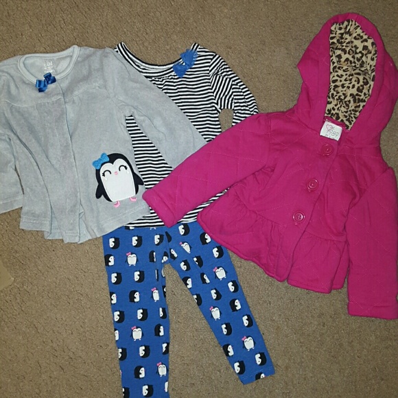 Toddler outfit and peacoat