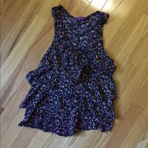 Floral Ruffle Tank ❁