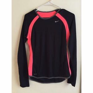 New Nike dry-fit long sleeve top