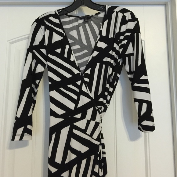 Banana republic petite wrap dress