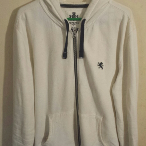 MEN'S EXPRESS ZIP UP HOODED SWEATSHIRT - Picture 1 of 2