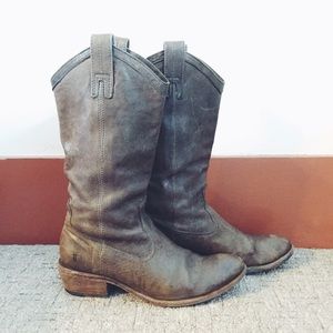 Frye Carson Pull Up Boots