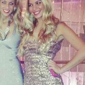 COPPER GOLD SEQUIN DRESS