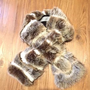 Lambswool & angora scarf. Think mink!